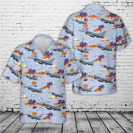USAF 20th Fighter Wing F-16C Fighting Falcon Hawaiian Shirt
