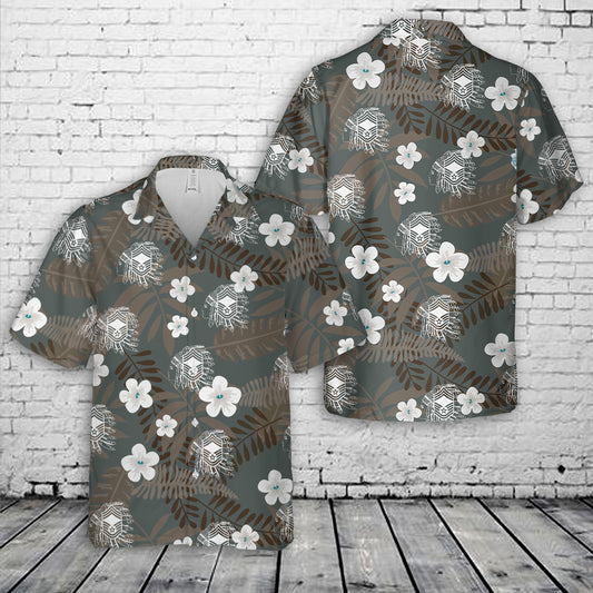 US Air Force Female Chief Master Sgt Hawaiian Shirt