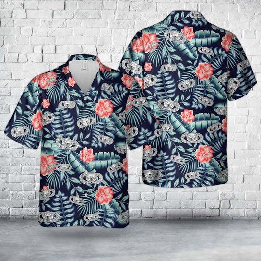 US Air Force Force Protection Badge Hawaiian Shirt