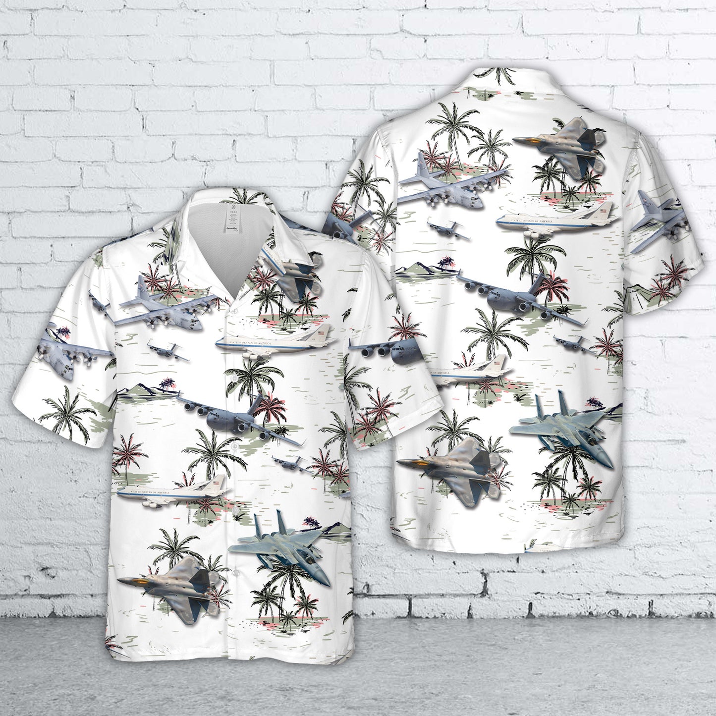 US Air Force Hawaiian Shirt