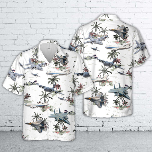 US Air Force Hawaiian Shirt