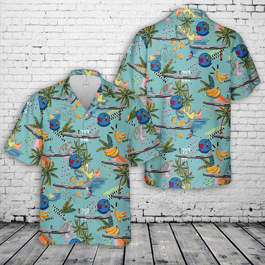 USAF KC-135R Stratotanker "Copperheads" Arizona ANG Hawaiian Shirt