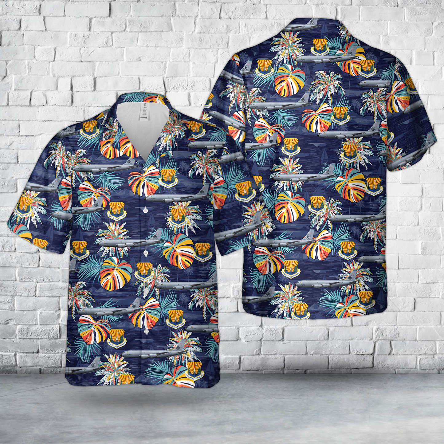 US Air Force KC-135R Stratotanker 6th Air Refueling Wing, 927th Air Refueling Wing, 58-0001 - MacDill AFB, FL Hawaiian Shirt