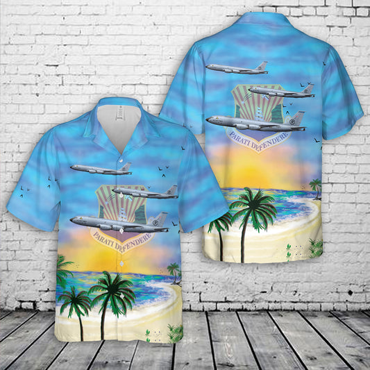 US Air Force KC-135R Stratotanker 6th Air Refueling Wing, 927th Air Refueling Wing, 58-0001 - MacDill AFB, FL Hawaiian Shirt