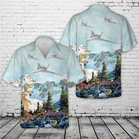 US Air Force Lockheed CL-1201 Hawaiian Shirt