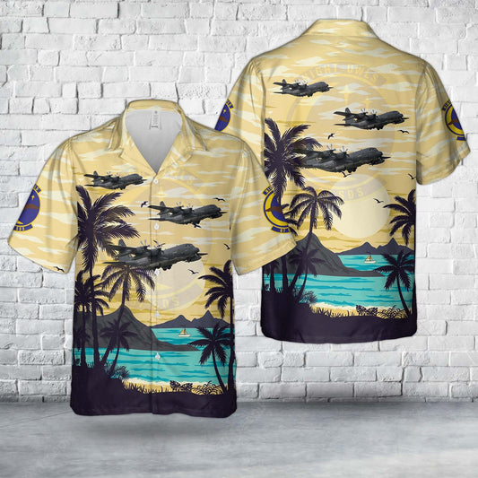 US Air Force MC-130J Commando II 11-5731 Of 67th Special Operations Squadron Hawaiian Shirt