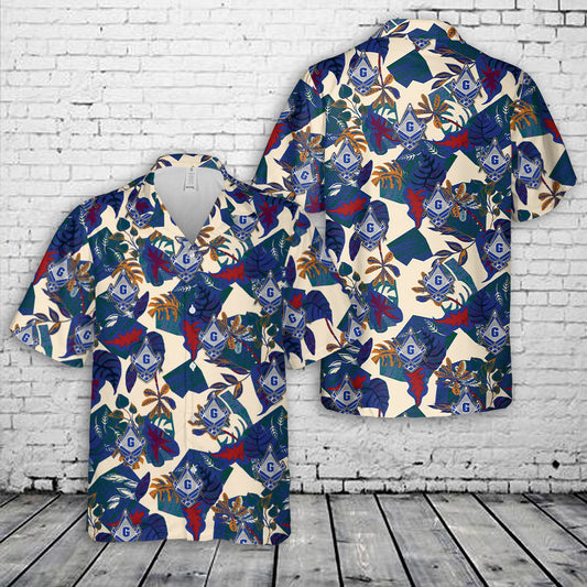 US Air Force Mason Hawaiian Shirt