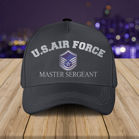 US Air Force Master Sergeant Baseball Cap