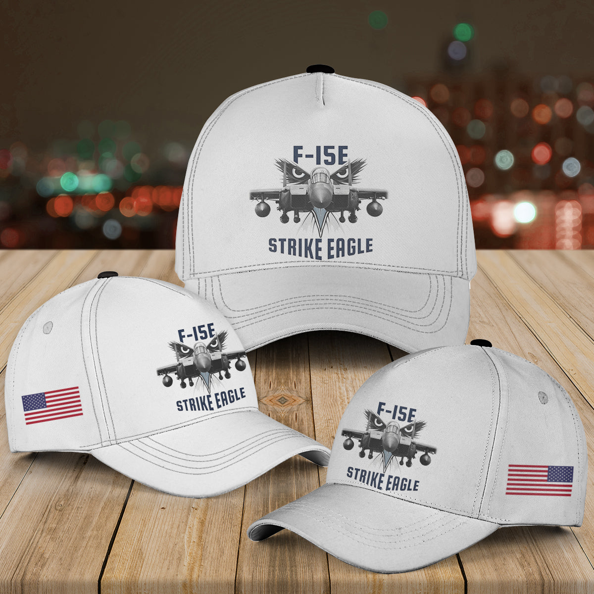 US Air Force McDonnell Douglas F-15E Strike Eagle Baseball Cap