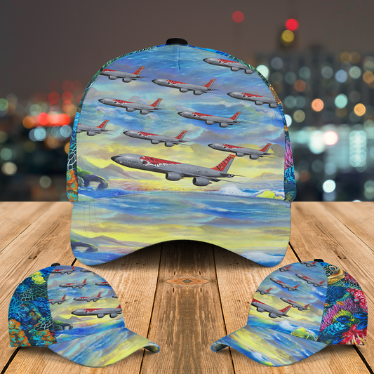 US Air Force New Jersey Air National Guard 108th Wing KC-135R Stratotanker Baseball Cap