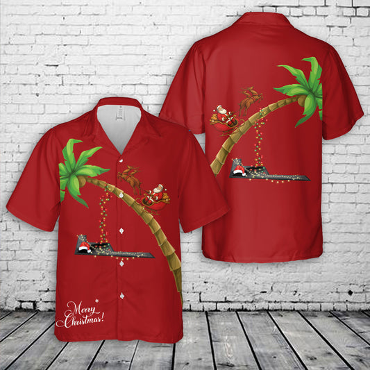 US Air Force Northrop Grumman B-21 Raider Christmas Hawaiian Shirt