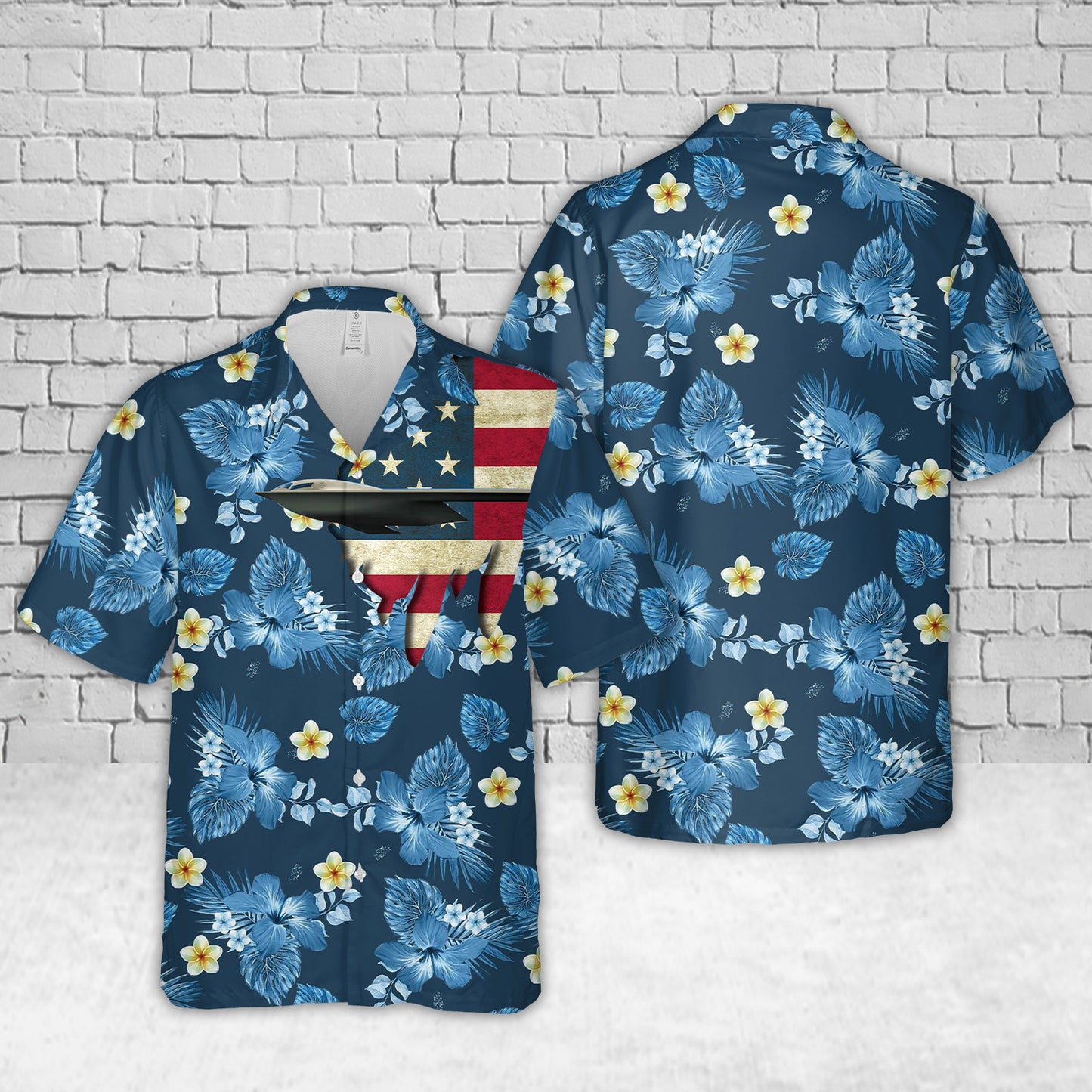 US Air Force Northrop Grumman B-21 Raider Hawaiian Shirt