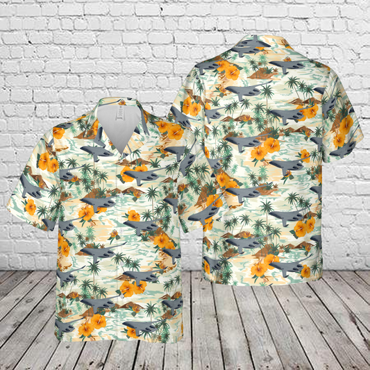 US Air Force Northrop Grumman JetZero Hawaiian Shirt