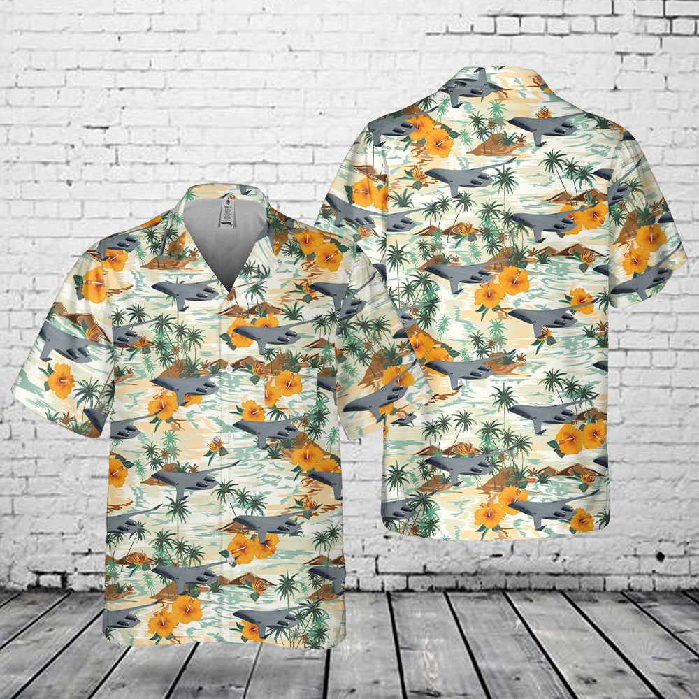 US Air Force Northrop Grumman JetZero Pocket Hawaiian Shirt