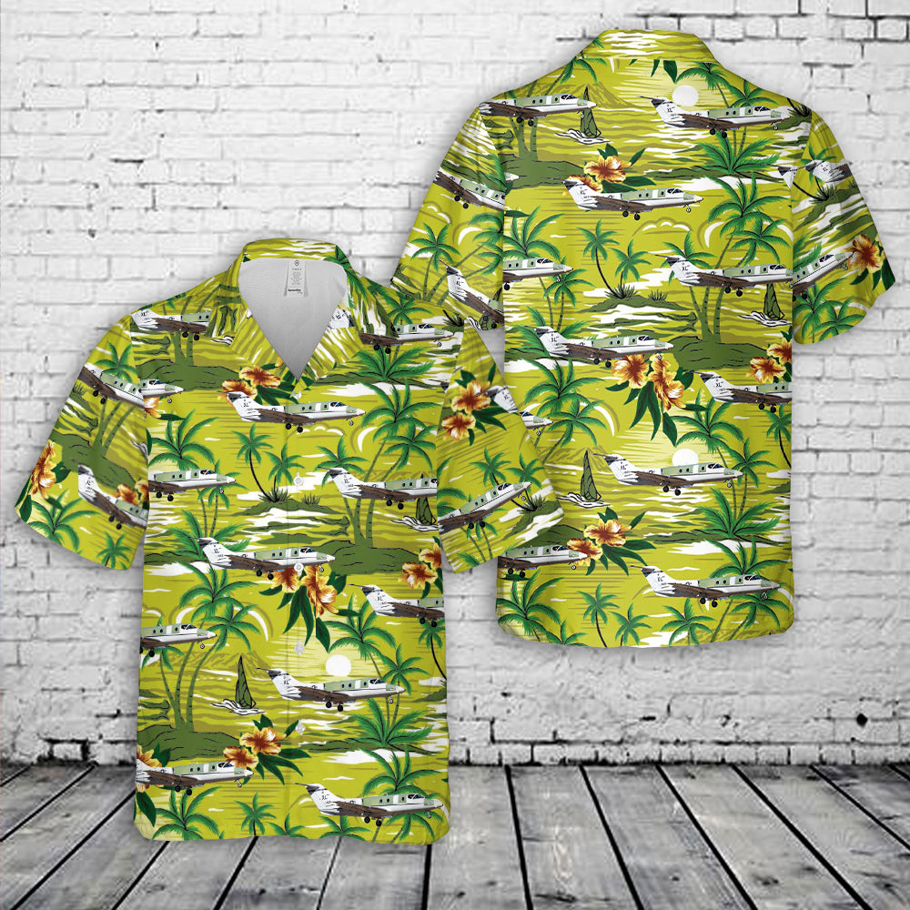 US Air Force Raytheon T-1 Hawaiian Shirt