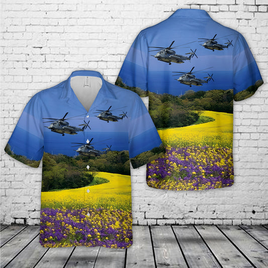 US Air Force Sikorsky MH-53J Pave Low III Hawaiian Shirt