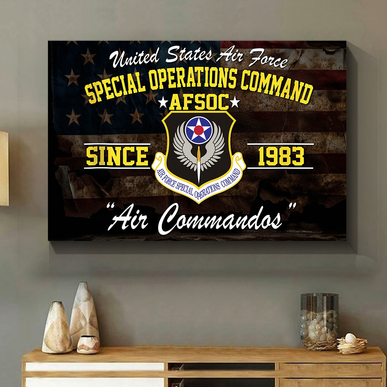 US Air Force Special Operations Command Canvas