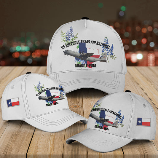 US Air Force Texas Air National Guard C-130J Baseball Cap