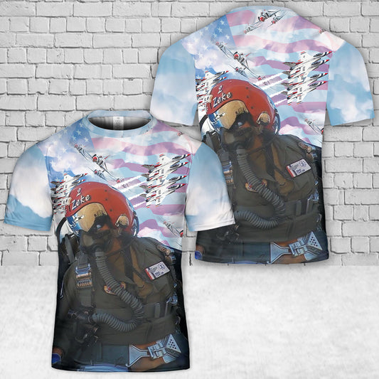 US Air Force Thunderbirds T-Shirt 3D
