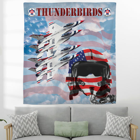 US Air Force Thunderbirds Tapestry