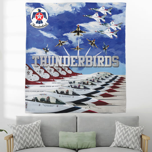 US Air Force Thunderbirds Tapestry