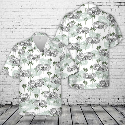 US Air Force Transportation Badge Hawaiian Shirt