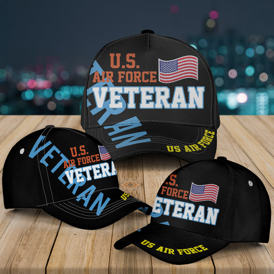 US Air Force Veteran Baseball Cap