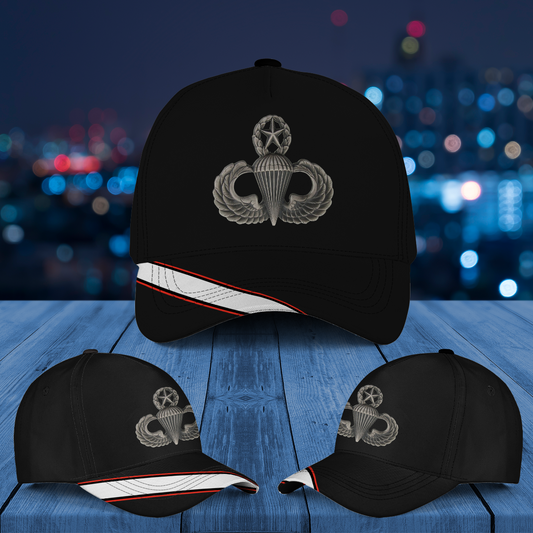 US Airborne Master Parachutist's Badge Baseball Cap