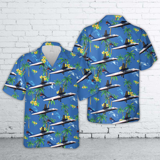 US Airways Express (Piedmont Airlines) De Havilland Canada Dash 8-311 Hawaiian Shirt