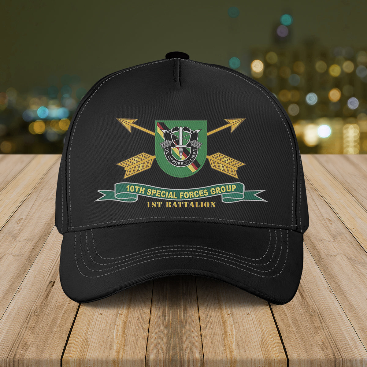 10 Sfg Flash US Army - 1st Battalion, 10th Special Forces Group - Flash w Br - Ribb ...