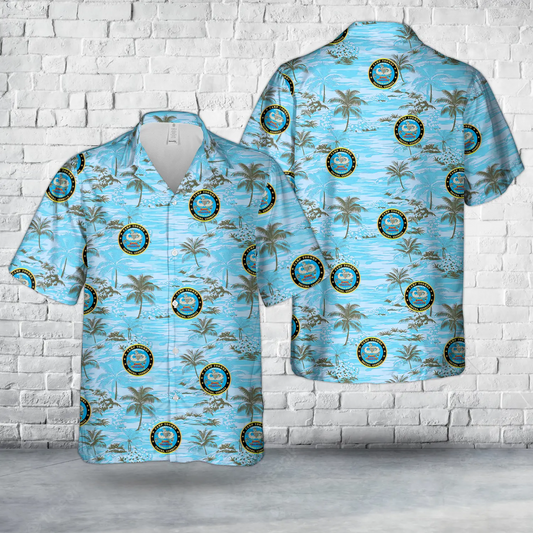 US Army - Camp Toombs- Airborne - Basic Training - Toccoa, Georgia Hawaiian Shirt