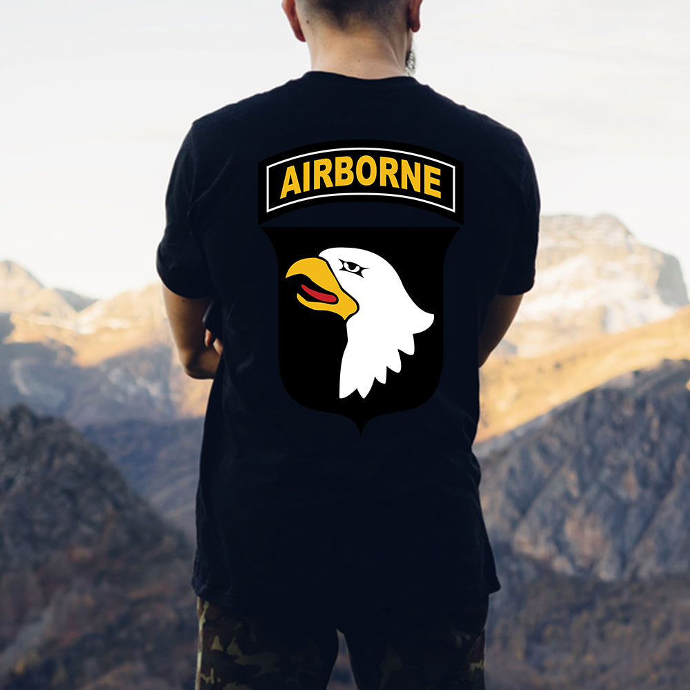 US Army 101St Airborne Division Classic Unisex T-Shirt Gildan 5000 (Made In US)