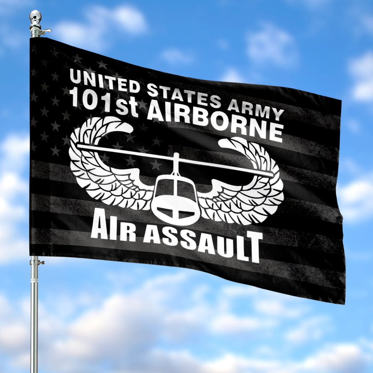 US Army 101st Airborne Air Assault House Flag