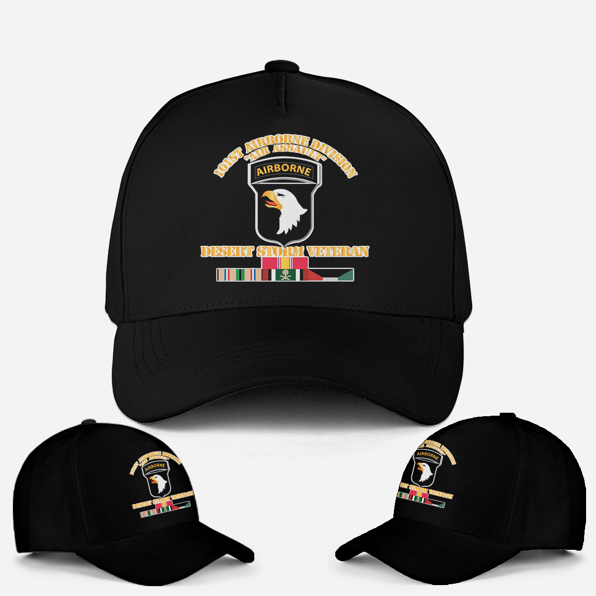 US Army 101st Airborne Division - Desert Storm Veteran Baseball Cap