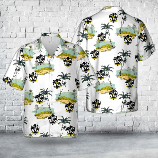 US Army 101st Airborne Division (Air Assault) Band Hawaiian Shirt
