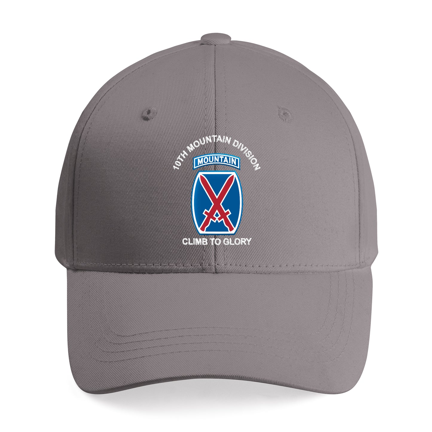 US Army 10th Mountain Division Embroidered Cap