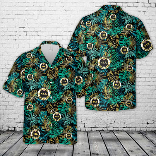 US Army 11A Infantry Officer Hawaiian Shirt