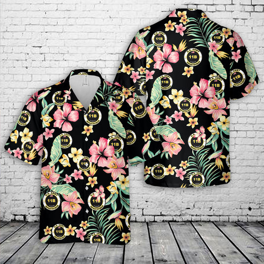 US Army 11B Infantryman Hawaiian Shirt