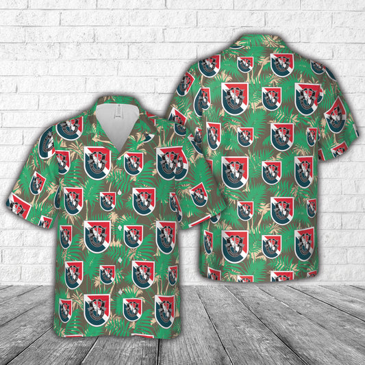 US Army 11th Special Forces Group (11th SFG) Hawaiian Shirt