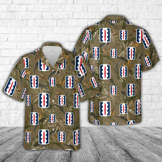 US Army 120th Infantry Brigade Hawaiian Shirt