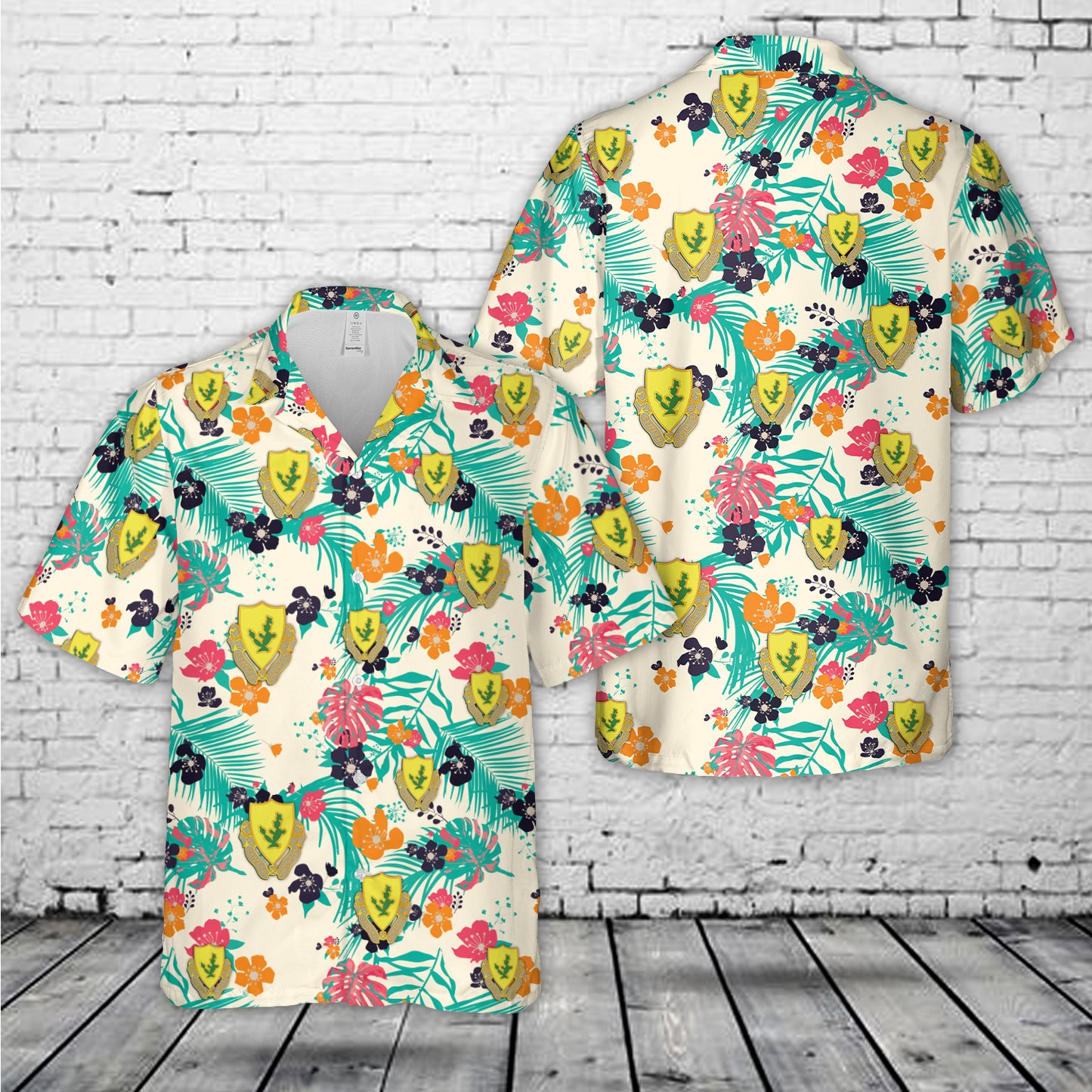 US Army 12th Cavalry Regiment Hawaiian Shirt