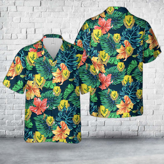 US Army 12th Cavalry Regiment Hawaiian Shirt