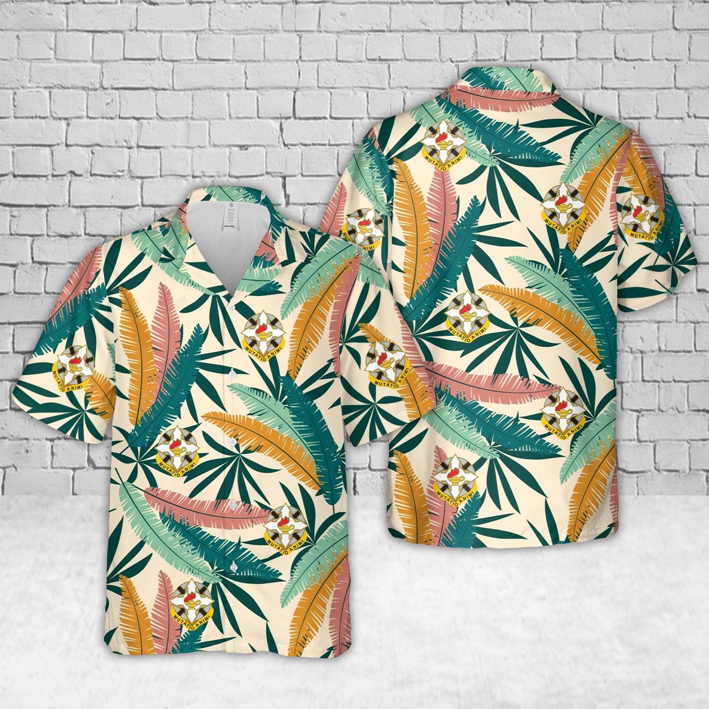 US Army 12th Psychological Operations Battalion (12th POB) Hawaiian Shirt