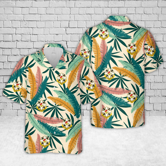 US Army 12th Psychological Operations Battalion (12th POB) Hawaiian Shirt