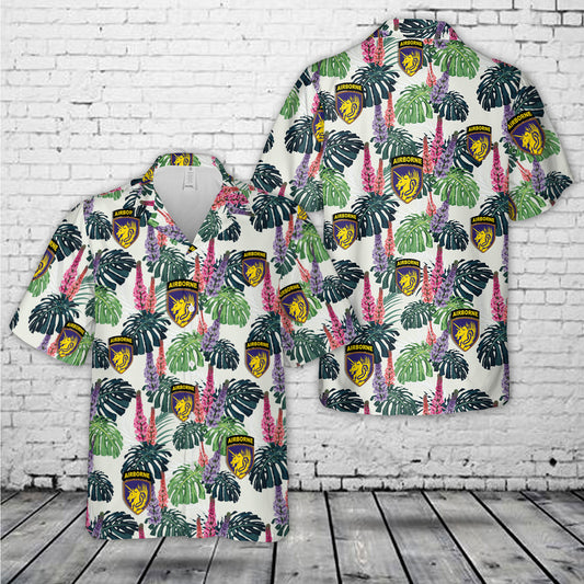 US Army 13th Airborne Division insignia Hawaiian Shirt