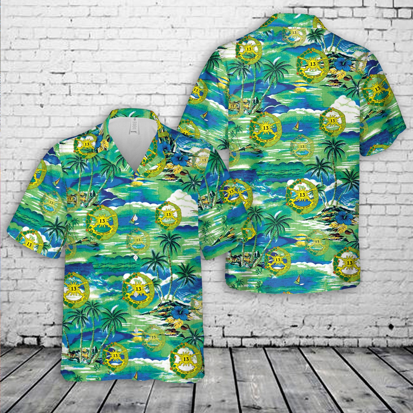 US Army 13th Cavalry Regiment Hawaiian Shirt