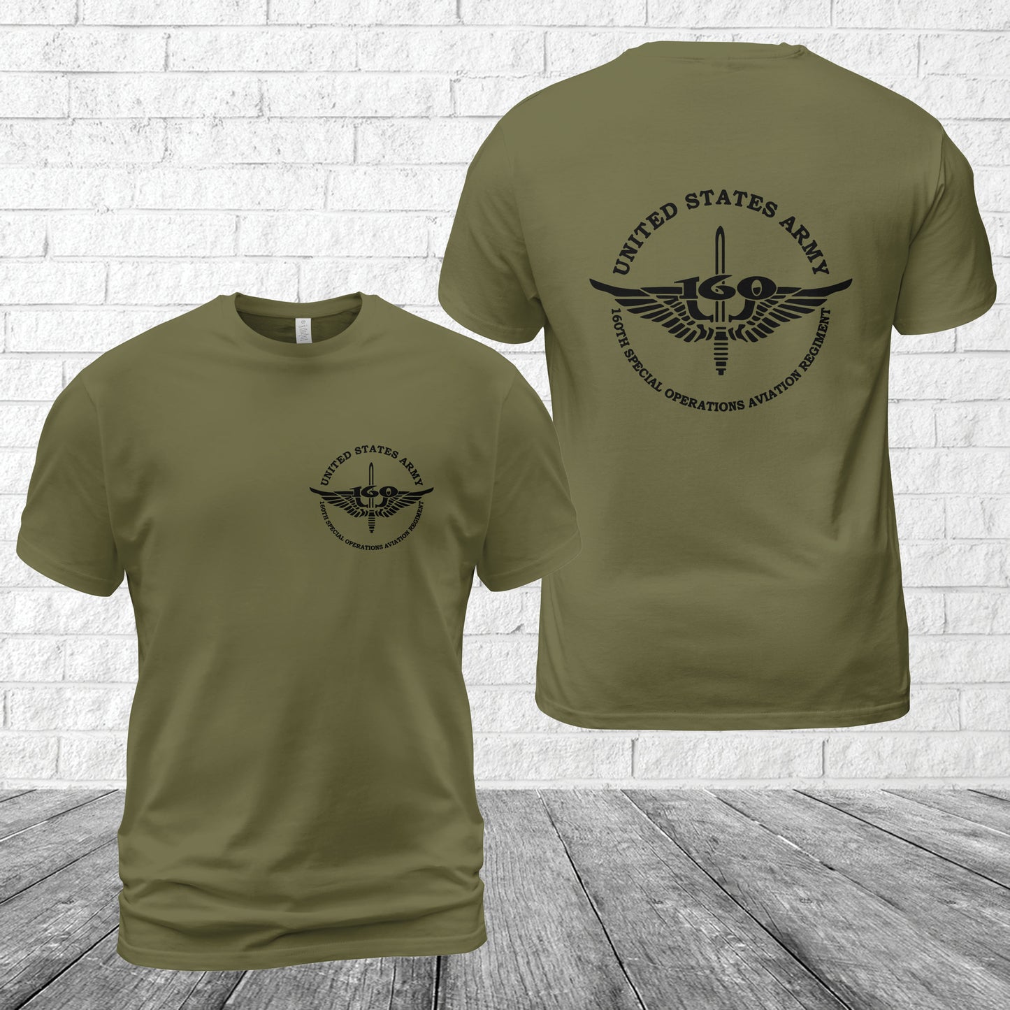 US Army 160th Special Operations Regiment (SOAR) Classic Unisex T-Shirt Gildan 5000 (Made In US)