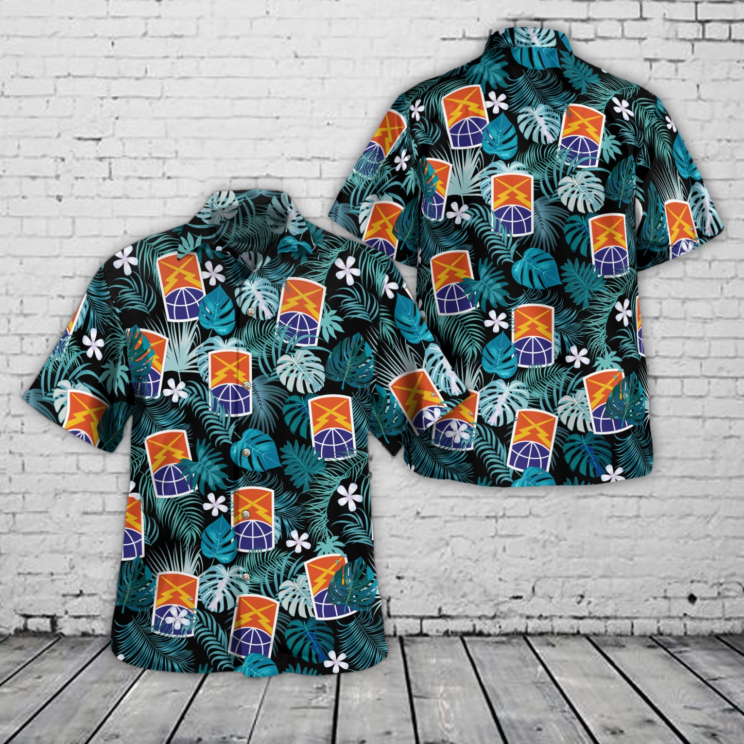 US Army 160th Theater Signal BDE Hawaiian Shirt