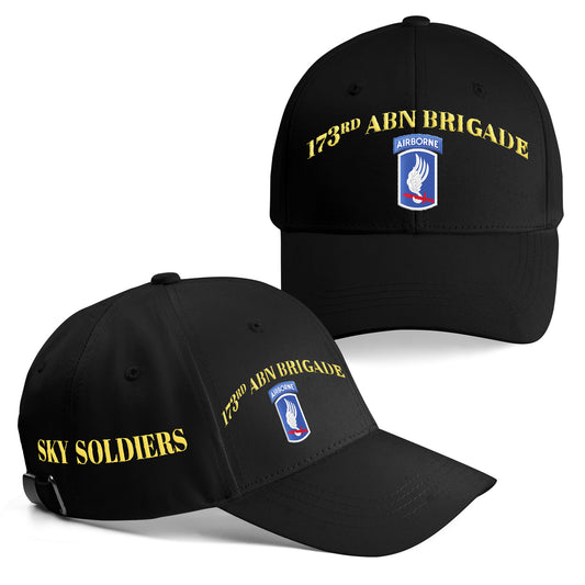 US Army 173rd Airborne Brigade Embroidered Cap