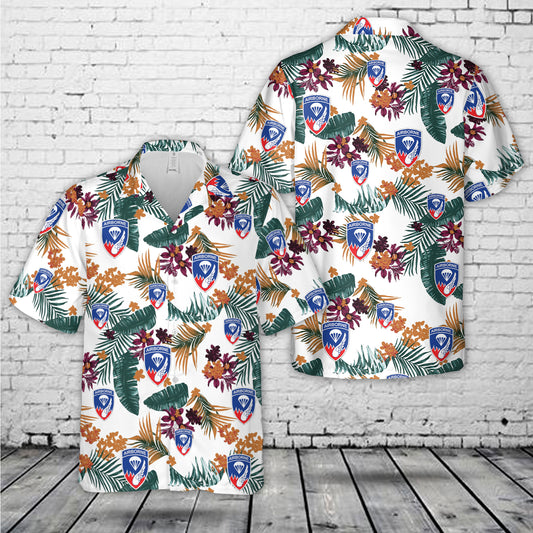 US Army 187th Airborne Regimental Combat Team Hawaiian Shirt